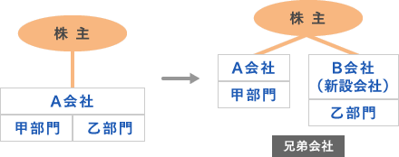 分割型新設分割